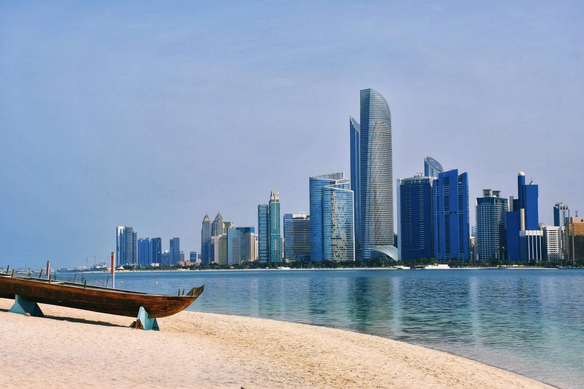 Abu Dhabi architecture and skyline