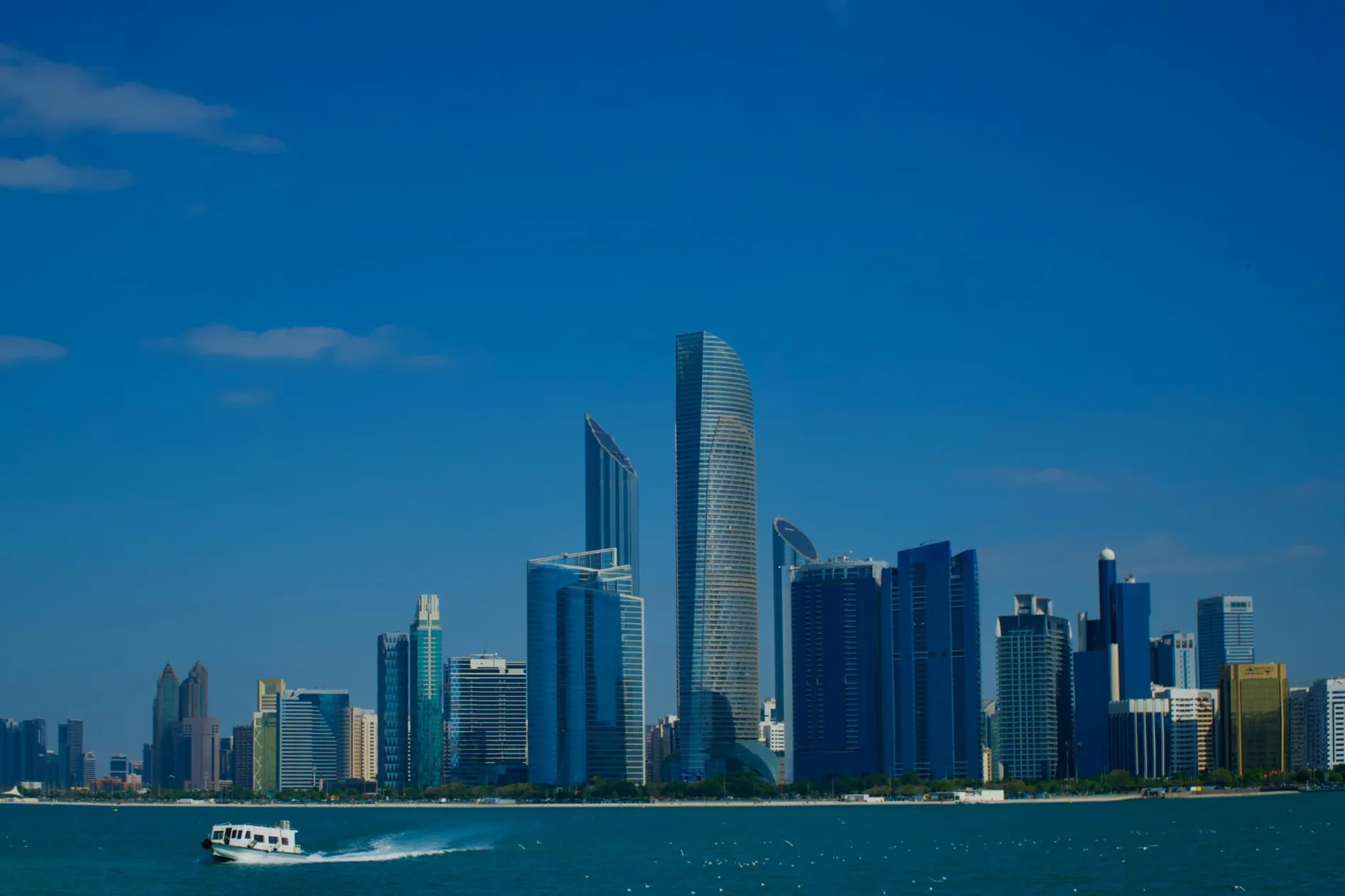 Abu Dhabi architecture and skyline