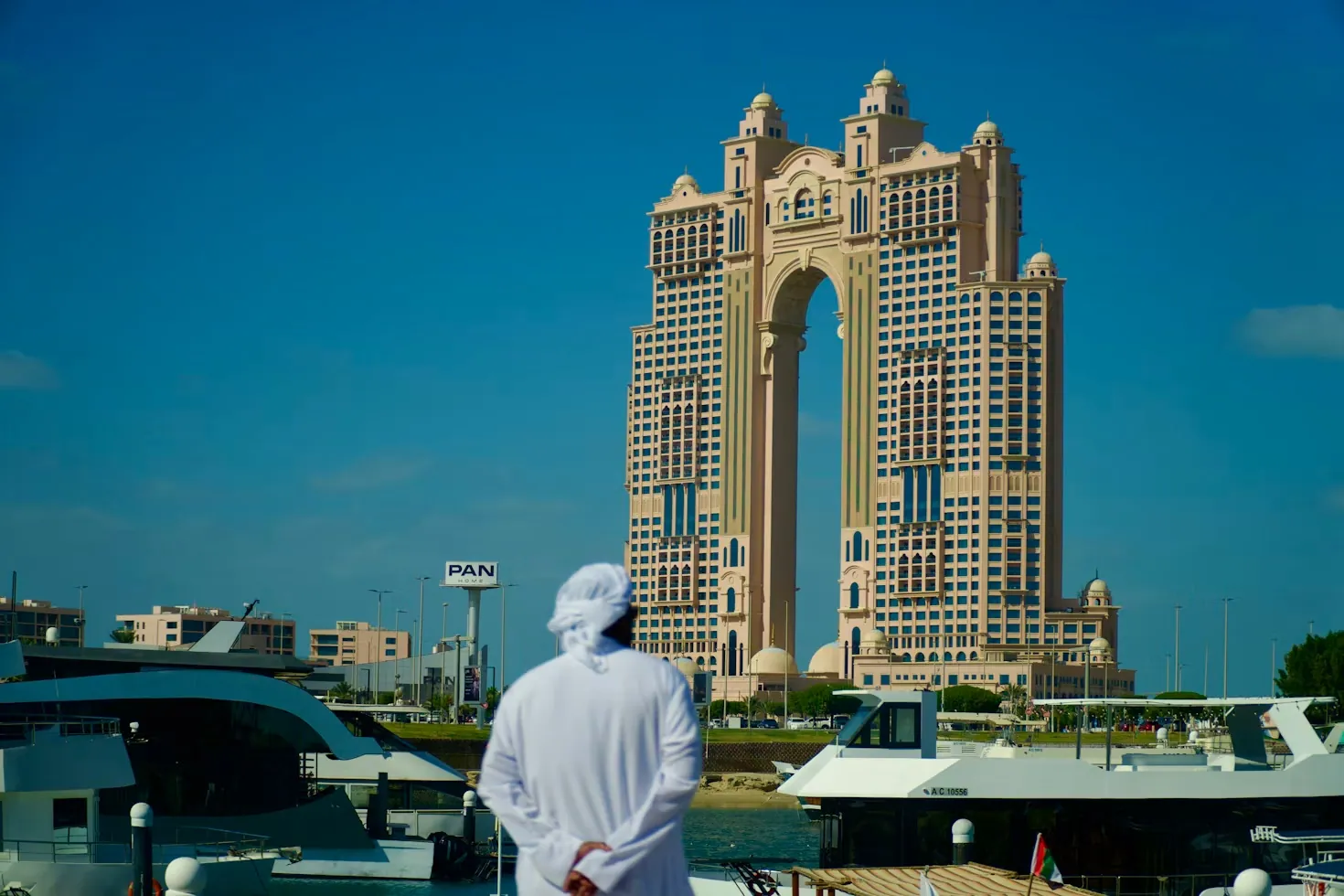 Abu Dhabi architecture and skyline
